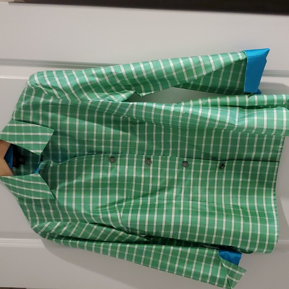 NINA MC LEMORE  silk blouse size 4